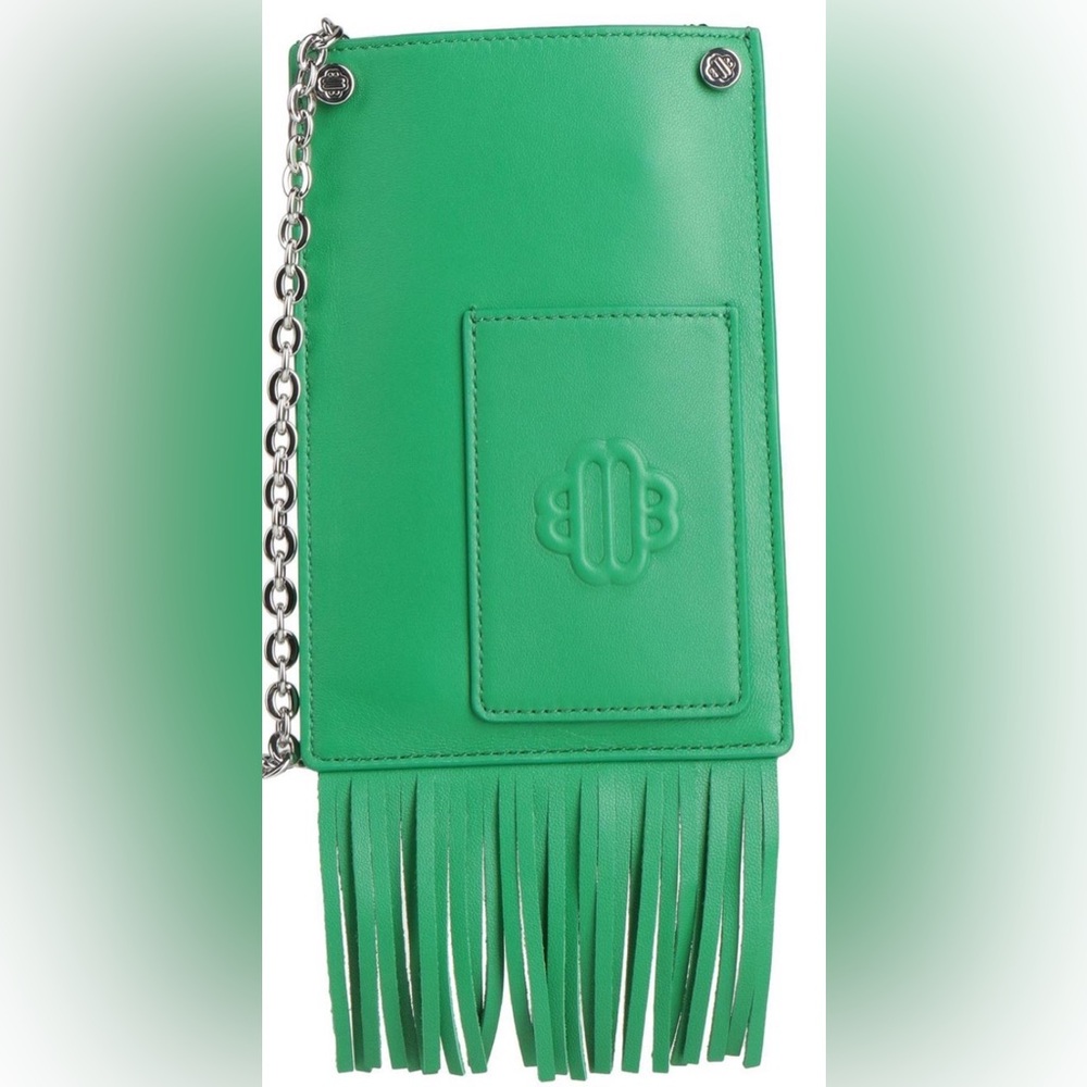 Small cross body leather bag